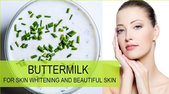 Glowing skin with Buttermilk